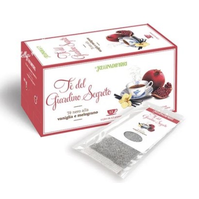 Tisana Te' del Giardino Segreto 12 filtri  Regina di Fiori