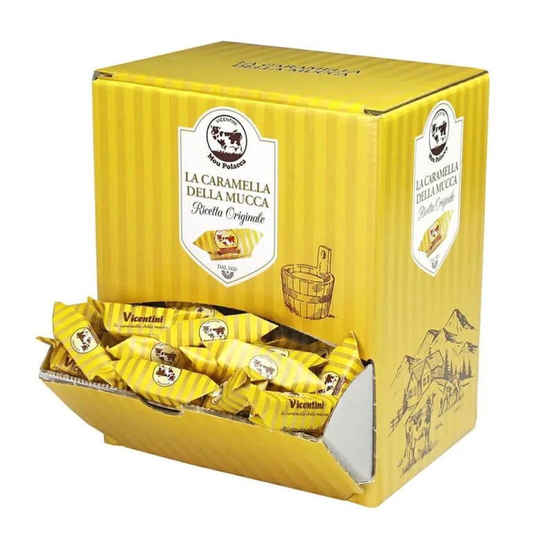 Marsupio Caramelle della Mucca 1kg.x 80 caramelle Vicentini