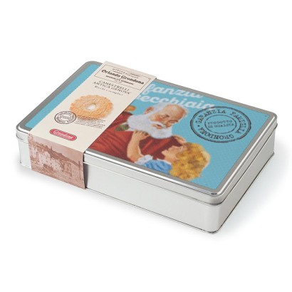 Grondona Canestrelli Biscotti al Burro Latta Natale 300g