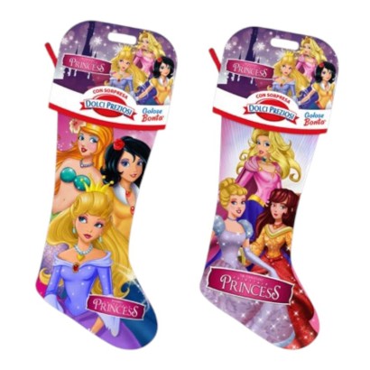 Calza Befana Principesse gr.170 Dolci Preziosi
