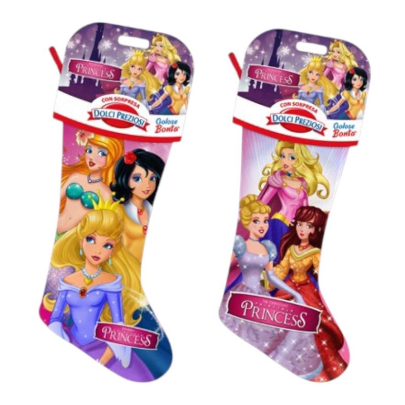 Calza Befana Principesse gr.170 Dolci Preziosi