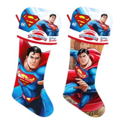Calza Befana Superman gr.170 Dolci Preziosi