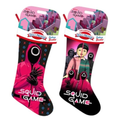 Calza Befana Squid Game gr.190 Dolci Preziosi
