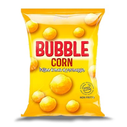 Palline di Mais al Formaggio Bubble Corn gr.40