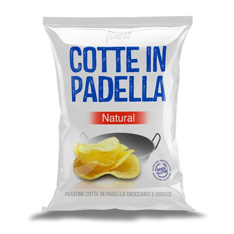 Chips Cotte in Padella Natural gr.70
