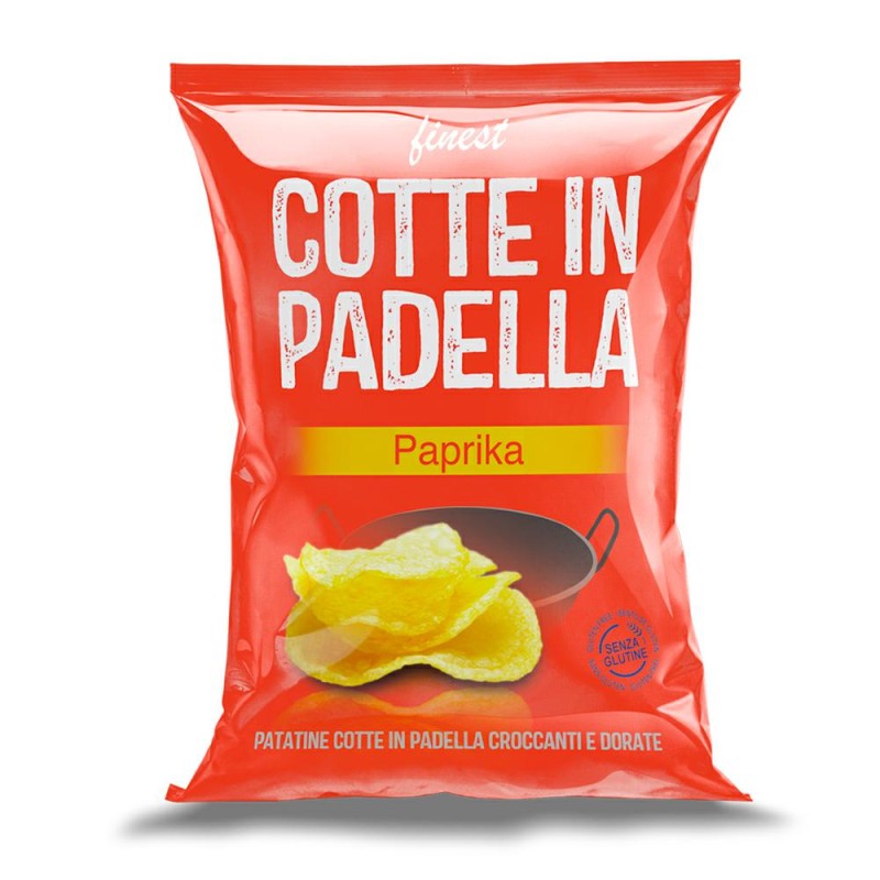 Chips Cotte in Padella Paprika gr.70