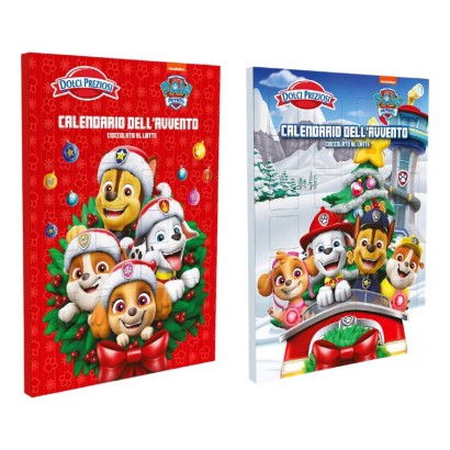 Calendario dell'Avvento Paw Patrol Dolci Preziosi Gr.75