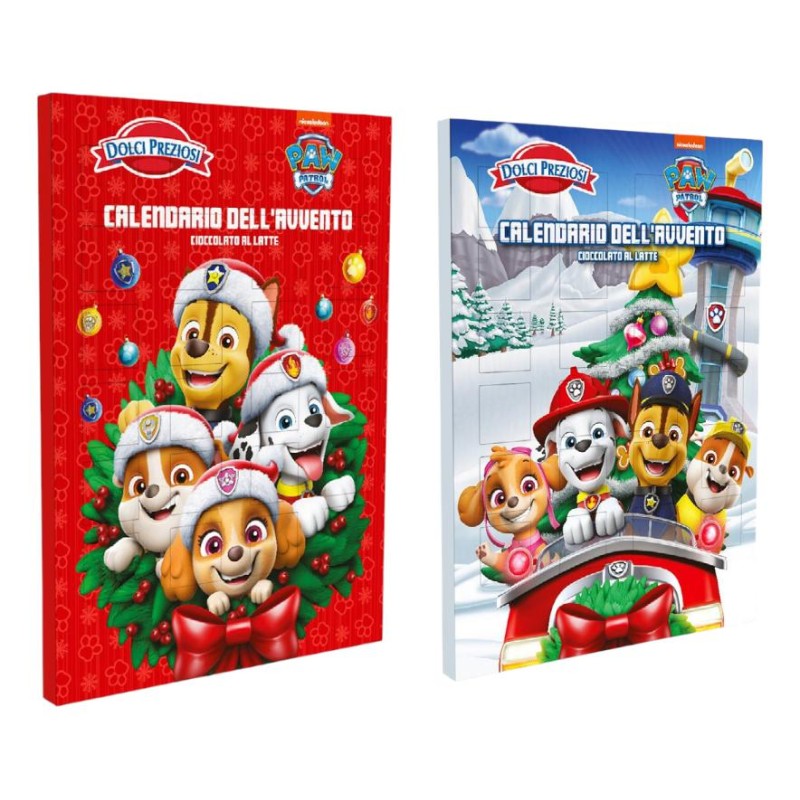 Calendario dell'Avvento Paw Patrol Dolci Preziosi Gr.75