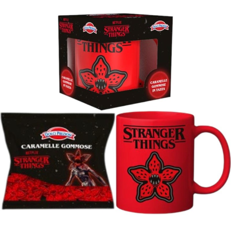 Caramelle In Tazza Ceramica Stranger Things Dolci Preziosi Gr.50