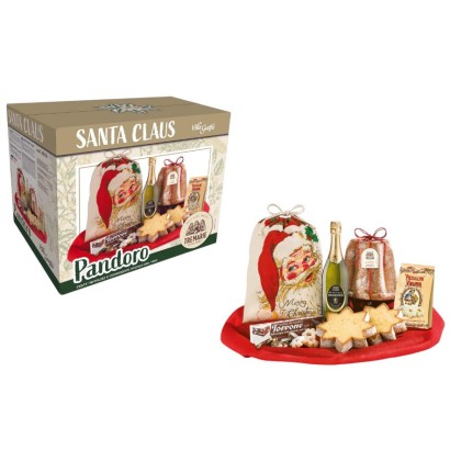 Confezione Natalizia Pandoro Santa Claus pz.5 Villa Guelfa