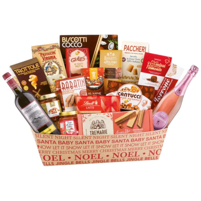 Vassoio Natalizio in cartone Peccati di Gola pz.18 Villa Guelfa