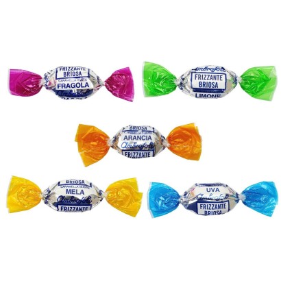 Ambrosoli Caramelle Effervescenti alla Frutta Busta da 2,5Kg