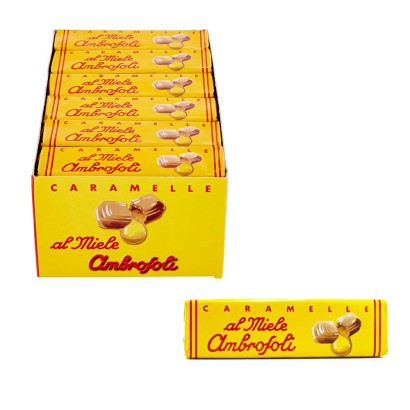 Ambrosoli Caramelle al Miele Confezione da 24 Stick