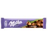 Milka Nocciolato Barretta di Cioccolato al Latte e Nocciole Intere da 30 x 45 grammi