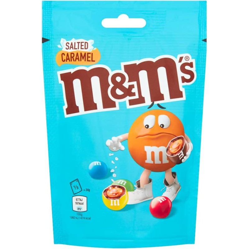 M&M's Caramello Salato Busta da 120 grammi