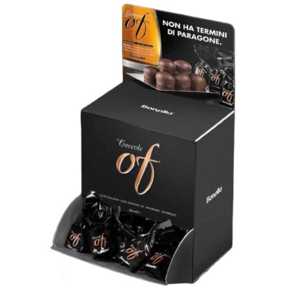 Bonollo Cioccolatini con grappa OF amarone barrique invecchiata 1 Kg